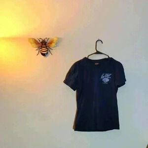 Harley Davidson T-shirt, small, blue